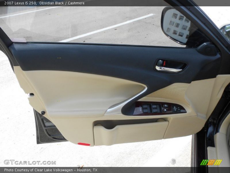 Obsidian Black / Cashmere 2007 Lexus IS 250