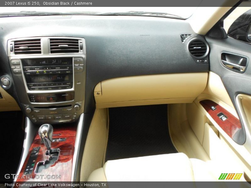 Obsidian Black / Cashmere 2007 Lexus IS 250