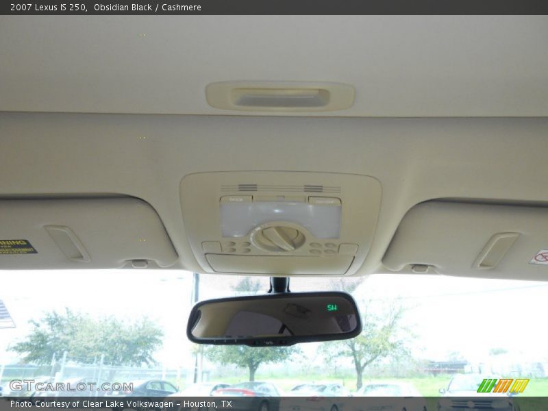 Obsidian Black / Cashmere 2007 Lexus IS 250