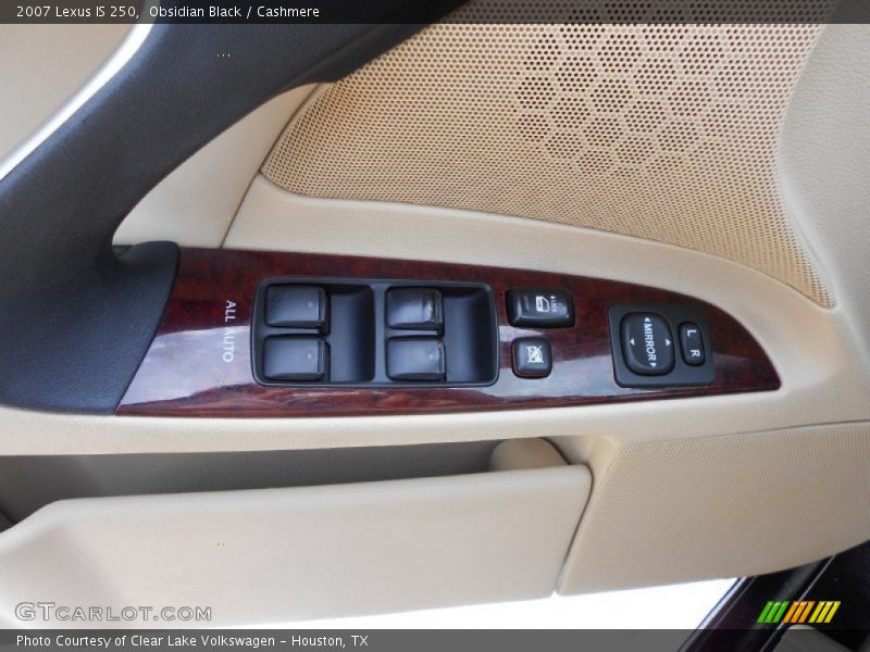 Obsidian Black / Cashmere 2007 Lexus IS 250