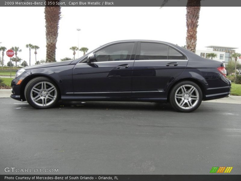  2009 C 350 Sport Capri Blue Metallic