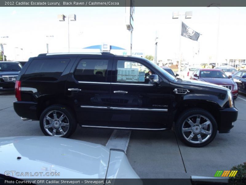 Black Raven / Cashmere/Cocoa 2012 Cadillac Escalade Luxury