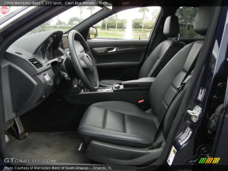  2009 C 350 Sport Black Interior