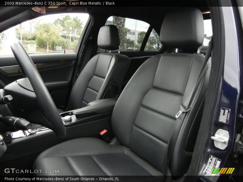  2009 C 350 Sport Black Interior