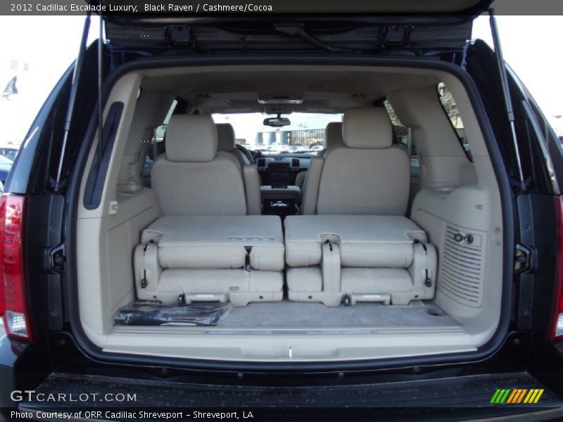 Black Raven / Cashmere/Cocoa 2012 Cadillac Escalade Luxury