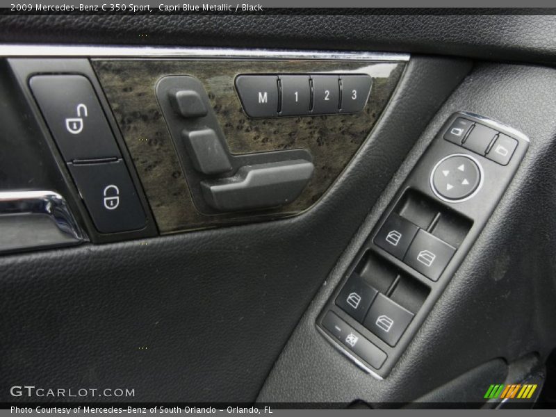 Controls of 2009 C 350 Sport