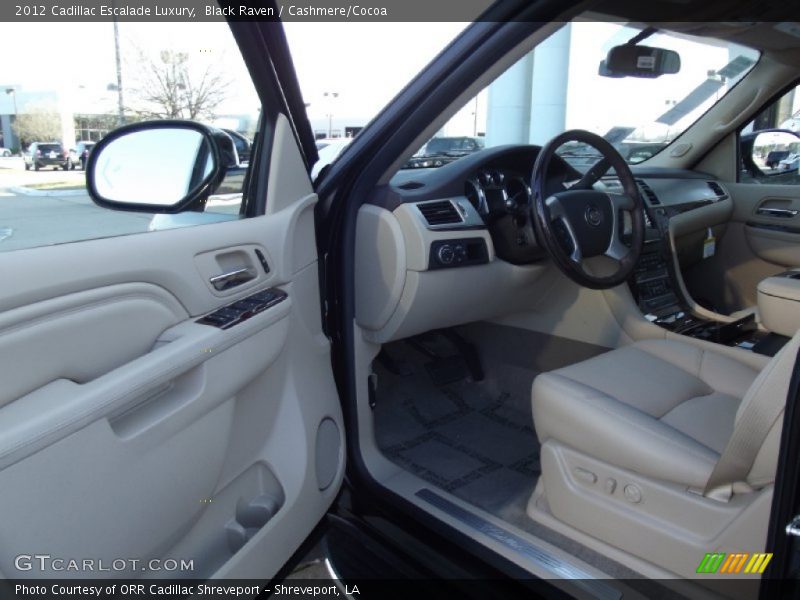 Black Raven / Cashmere/Cocoa 2012 Cadillac Escalade Luxury