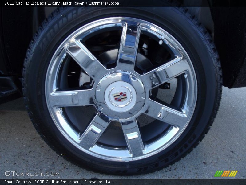 Black Raven / Cashmere/Cocoa 2012 Cadillac Escalade Luxury