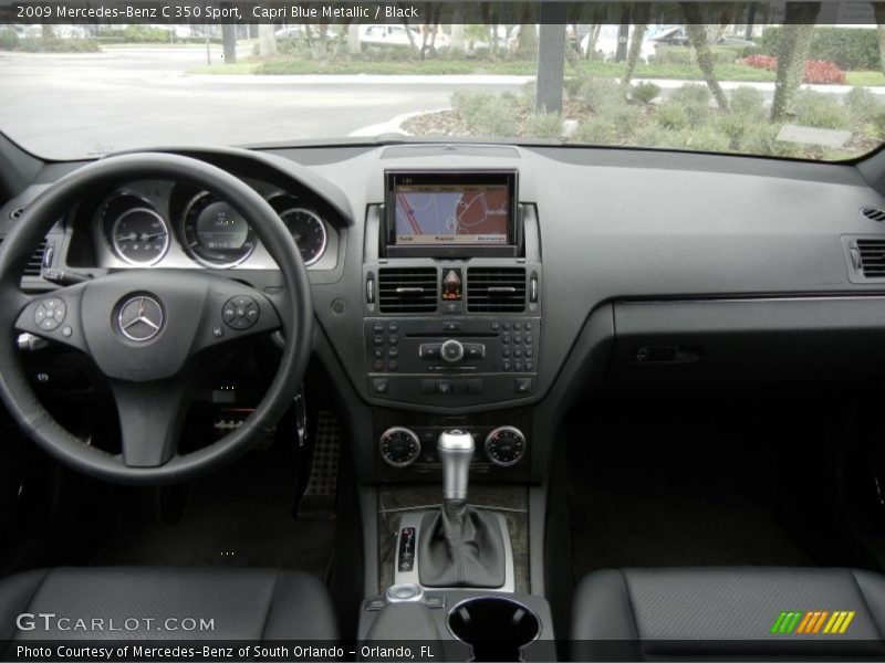 Dashboard of 2009 C 350 Sport