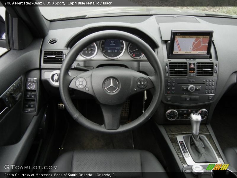 Dashboard of 2009 C 350 Sport