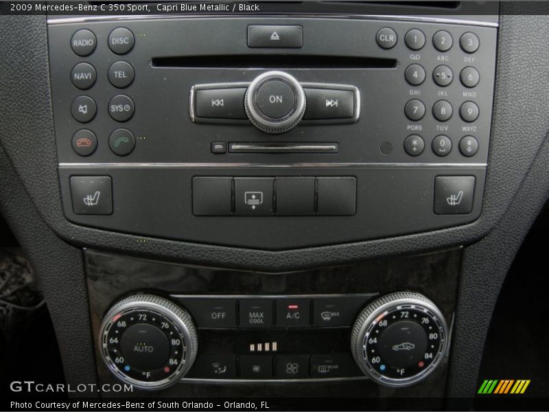 Controls of 2009 C 350 Sport