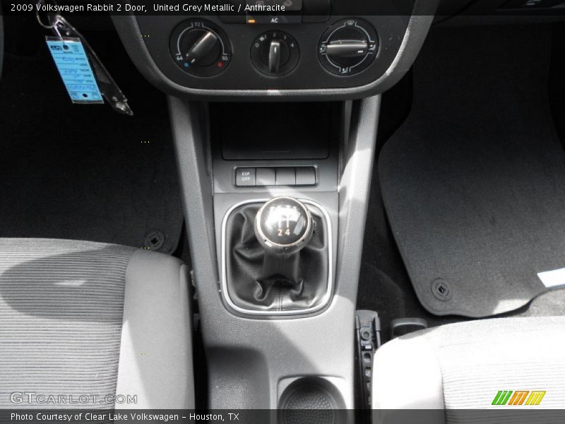 United Grey Metallic / Anthracite 2009 Volkswagen Rabbit 2 Door