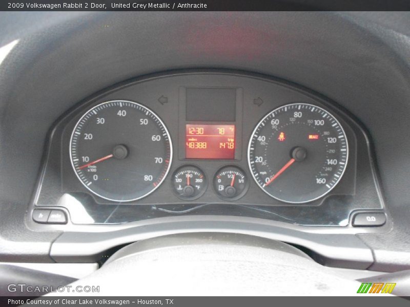  2009 Rabbit 2 Door 2 Door Gauges