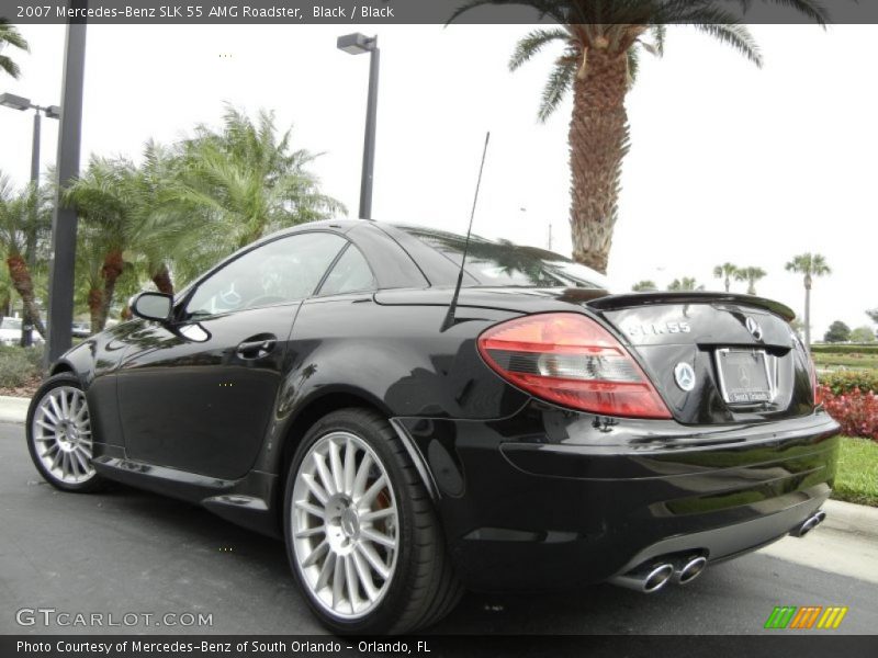  2007 SLK 55 AMG Roadster Black