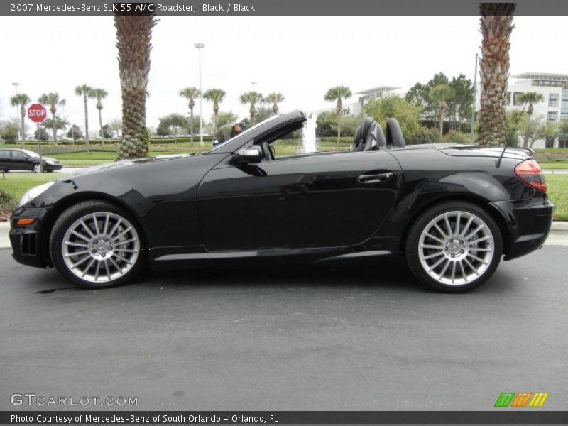  2007 SLK 55 AMG Roadster Black