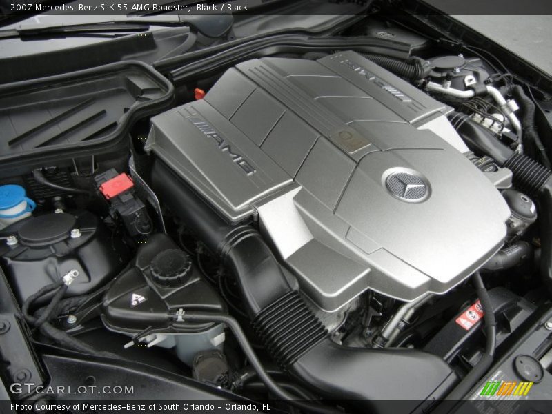  2007 SLK 55 AMG Roadster Engine - 5.5 Liter AMG SOHC 24-Valve V8