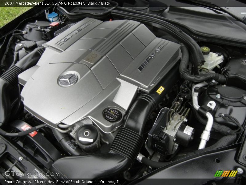  2007 SLK 55 AMG Roadster Engine - 5.5 Liter AMG SOHC 24-Valve V8