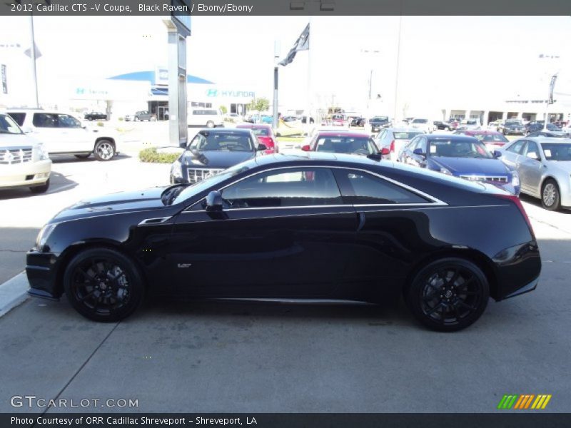 Black Raven / Ebony/Ebony 2012 Cadillac CTS -V Coupe