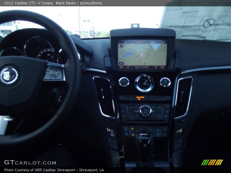 Black Raven / Ebony/Ebony 2012 Cadillac CTS -V Coupe