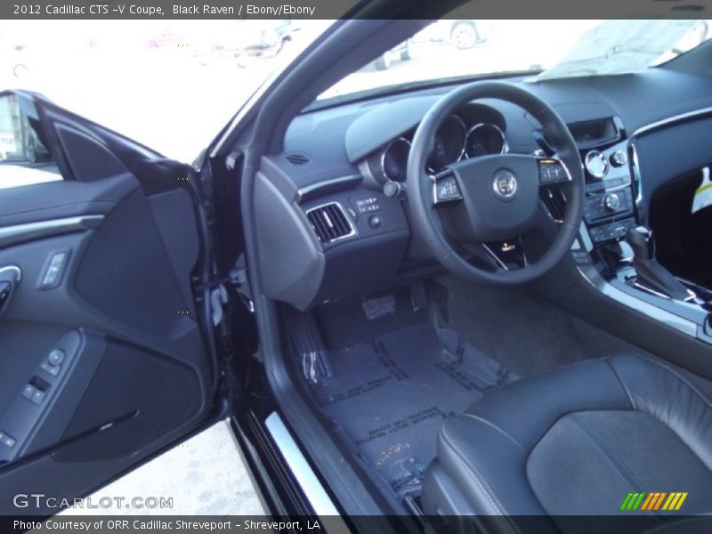 Black Raven / Ebony/Ebony 2012 Cadillac CTS -V Coupe