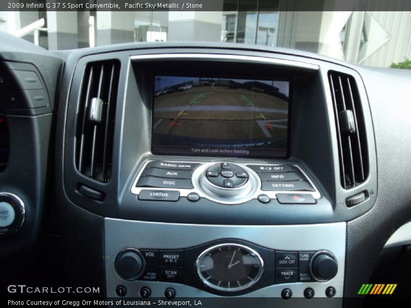 Pacific Sky Metallic / Stone 2009 Infiniti G 37 S Sport Convertible