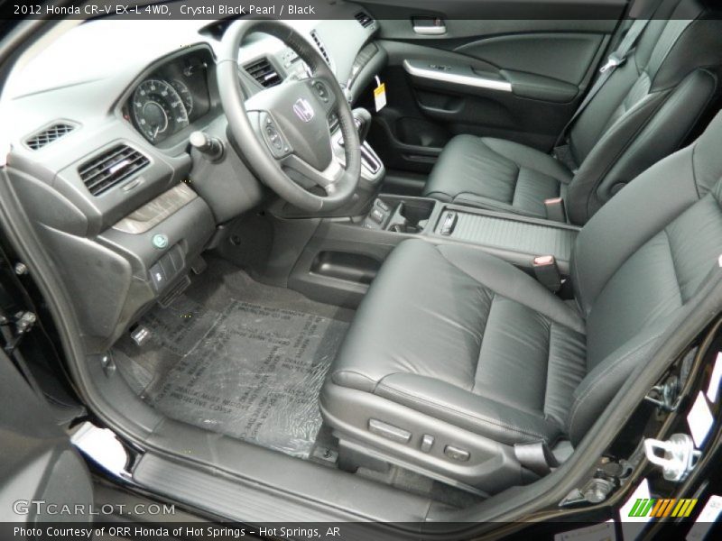  2012 CR-V EX-L 4WD Black Interior