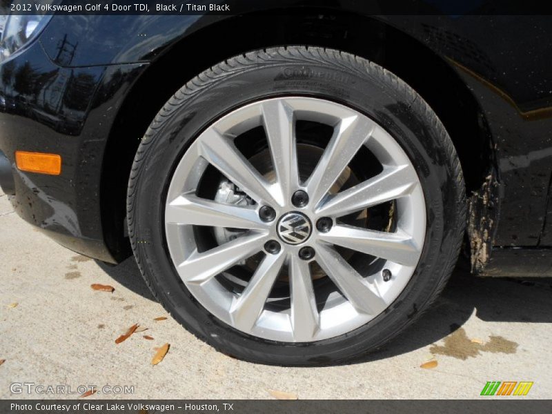  2012 Golf 4 Door TDI Wheel