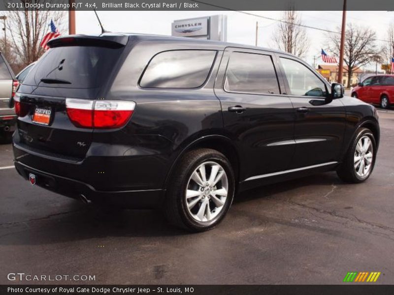 Brilliant Black Crystal Pearl / Black 2011 Dodge Durango R/T 4x4
