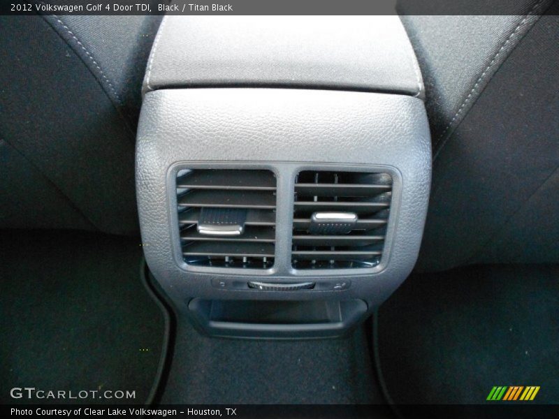 Black / Titan Black 2012 Volkswagen Golf 4 Door TDI