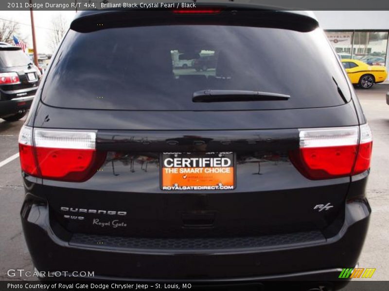 Brilliant Black Crystal Pearl / Black 2011 Dodge Durango R/T 4x4