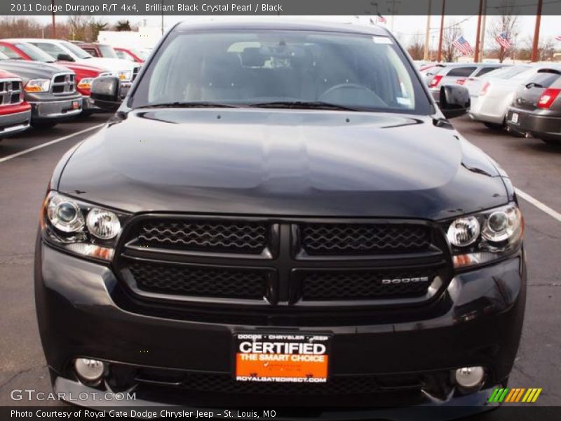 Brilliant Black Crystal Pearl / Black 2011 Dodge Durango R/T 4x4