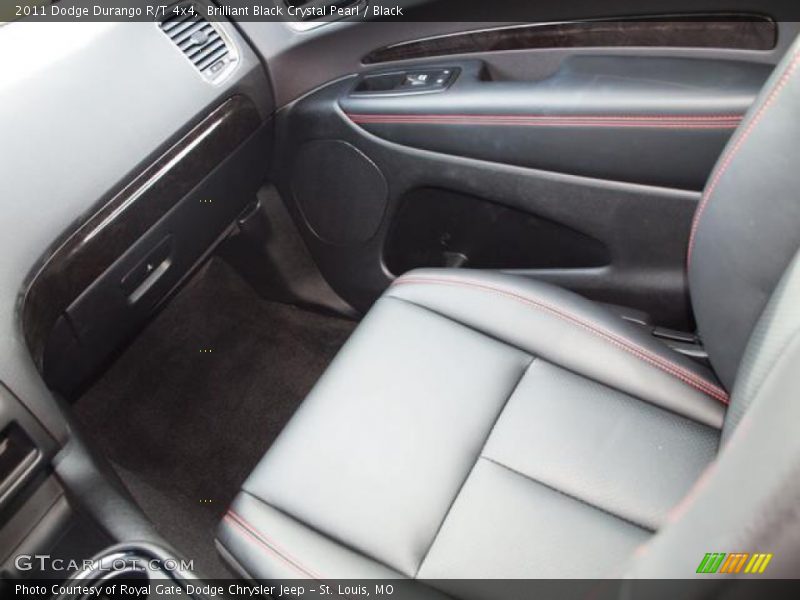 Brilliant Black Crystal Pearl / Black 2011 Dodge Durango R/T 4x4