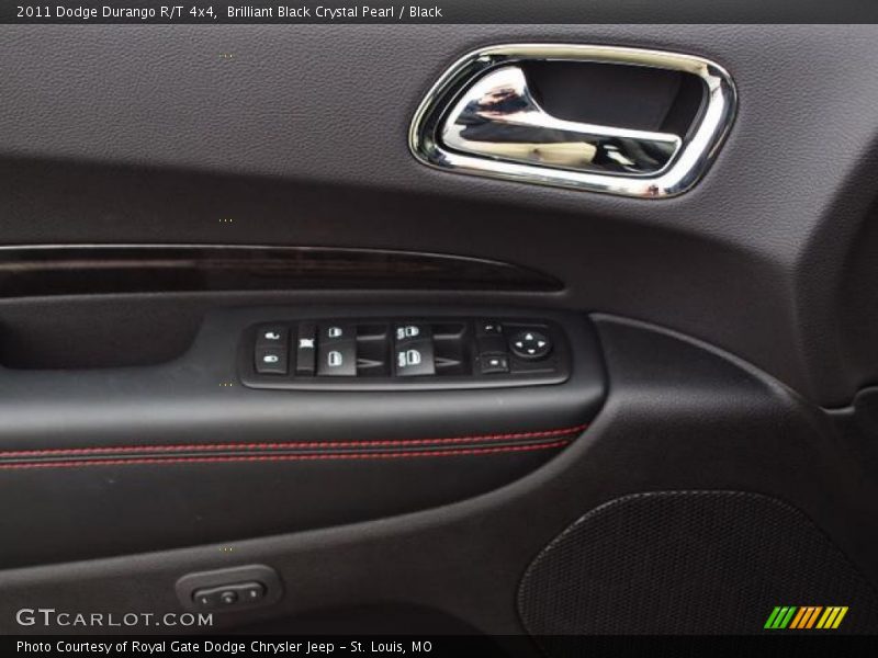 Brilliant Black Crystal Pearl / Black 2011 Dodge Durango R/T 4x4