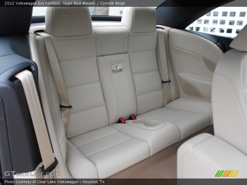 Night Blue Metallic / Cornsilk Beige 2012 Volkswagen Eos Komfort