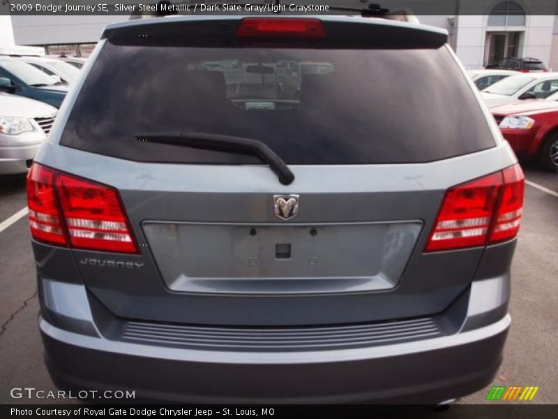 Silver Steel Metallic / Dark Slate Gray/Light Graystone 2009 Dodge Journey SE