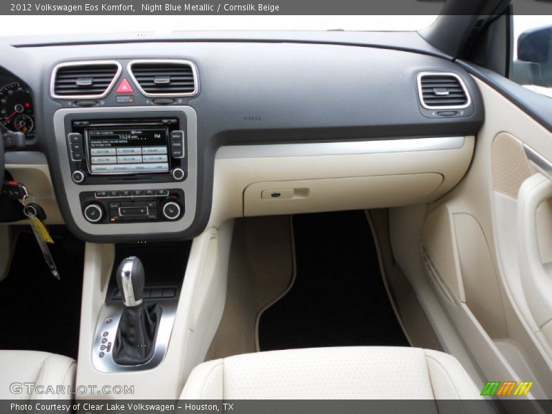Night Blue Metallic / Cornsilk Beige 2012 Volkswagen Eos Komfort