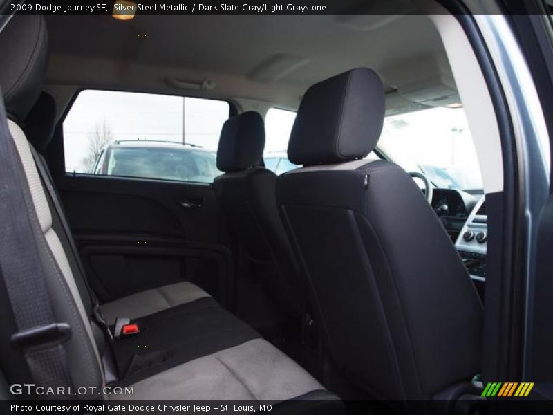 Silver Steel Metallic / Dark Slate Gray/Light Graystone 2009 Dodge Journey SE