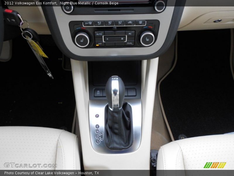 Night Blue Metallic / Cornsilk Beige 2012 Volkswagen Eos Komfort