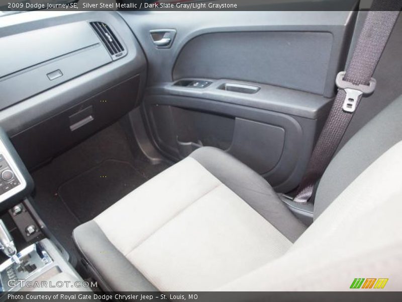 Silver Steel Metallic / Dark Slate Gray/Light Graystone 2009 Dodge Journey SE