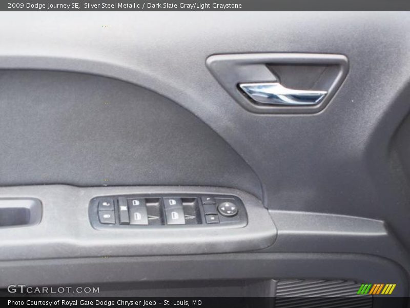 Silver Steel Metallic / Dark Slate Gray/Light Graystone 2009 Dodge Journey SE