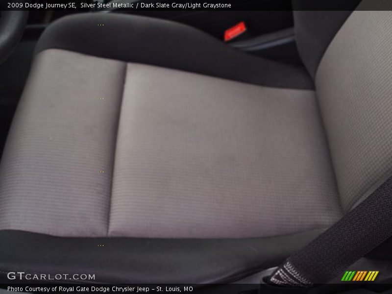 Silver Steel Metallic / Dark Slate Gray/Light Graystone 2009 Dodge Journey SE