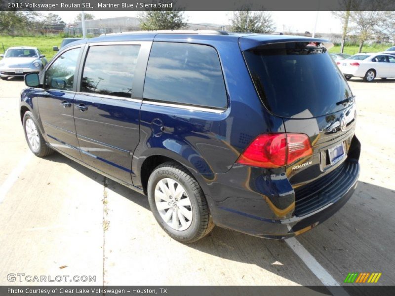 Mariner Blue / Sierra Sand 2012 Volkswagen Routan SEL