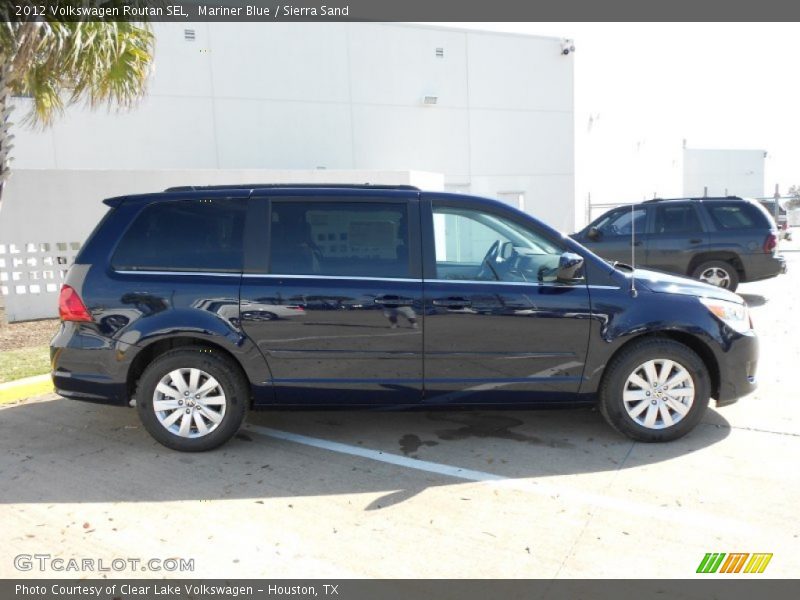 Mariner Blue / Sierra Sand 2012 Volkswagen Routan SEL