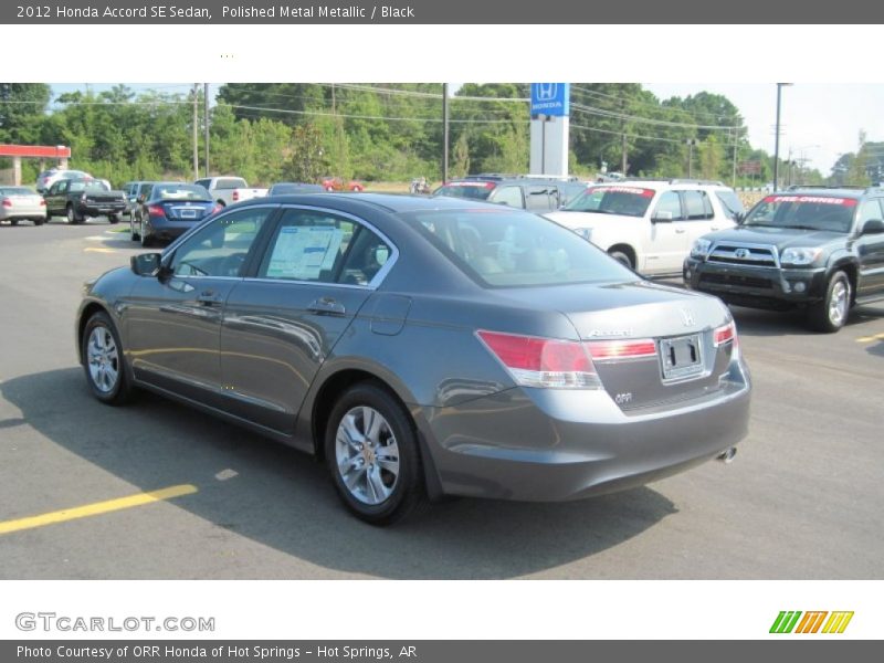 Polished Metal Metallic / Black 2012 Honda Accord SE Sedan