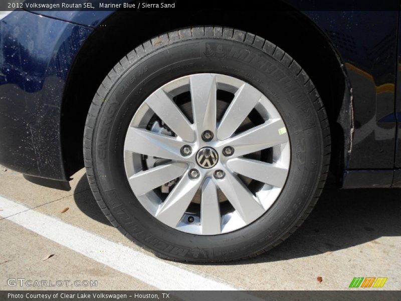 Mariner Blue / Sierra Sand 2012 Volkswagen Routan SEL
