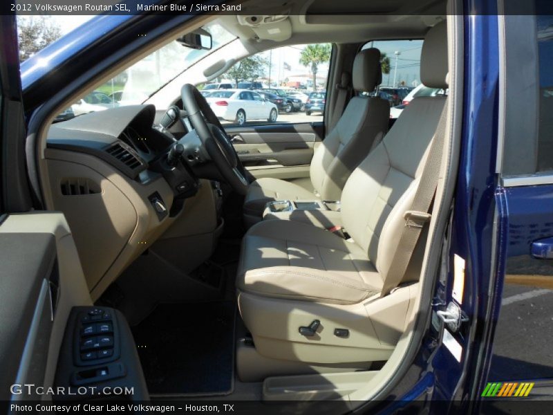 Mariner Blue / Sierra Sand 2012 Volkswagen Routan SEL