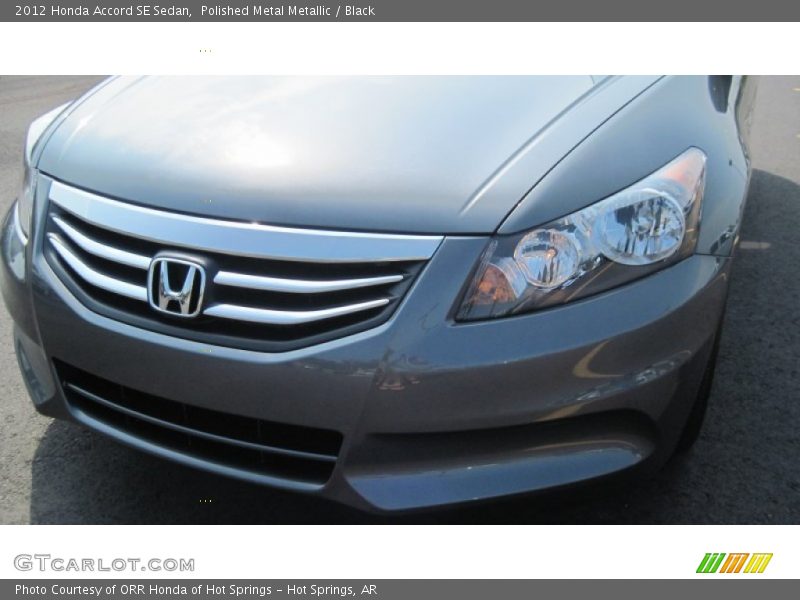 Polished Metal Metallic / Black 2012 Honda Accord SE Sedan