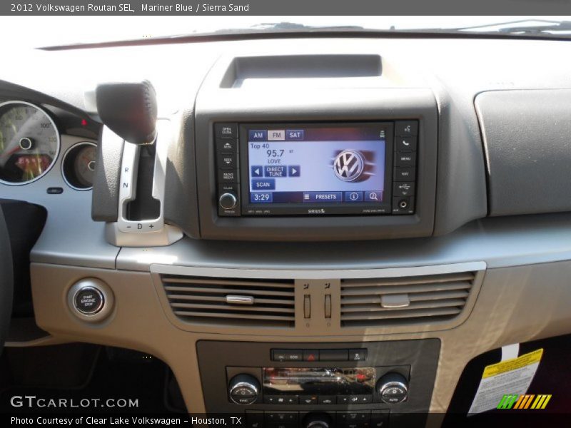 Mariner Blue / Sierra Sand 2012 Volkswagen Routan SEL