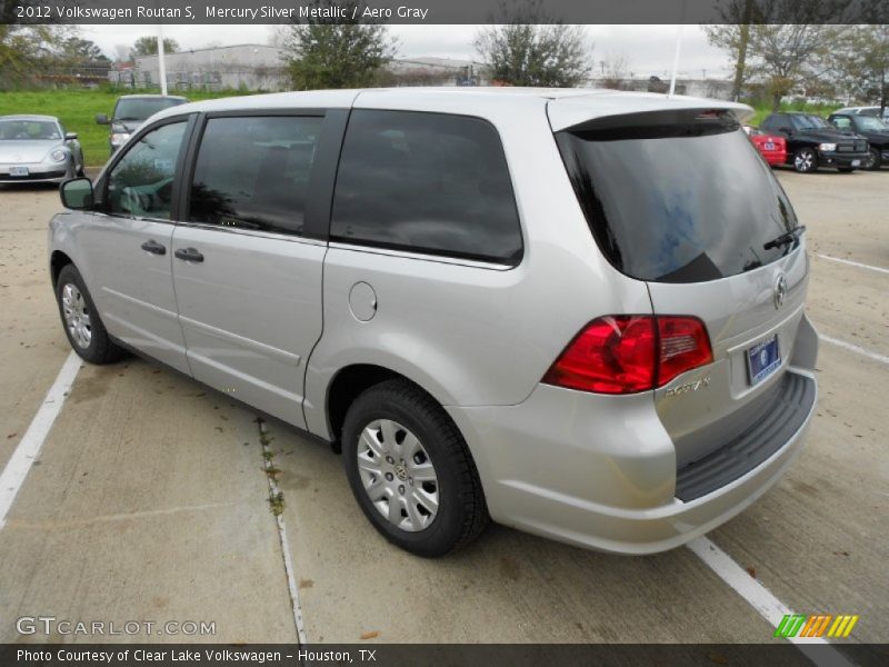 Mercury Silver Metallic / Aero Gray 2012 Volkswagen Routan S