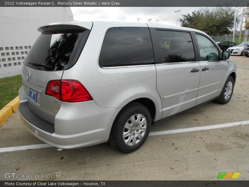 Mercury Silver Metallic / Aero Gray 2012 Volkswagen Routan S